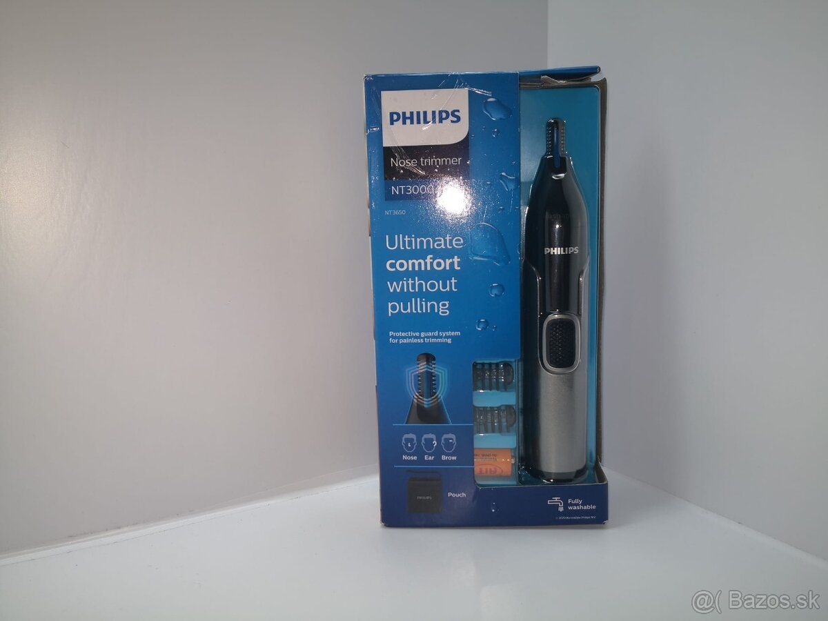 Zastrihávač chĺpkov v nose a ušiach Philips NT3650 - Nový