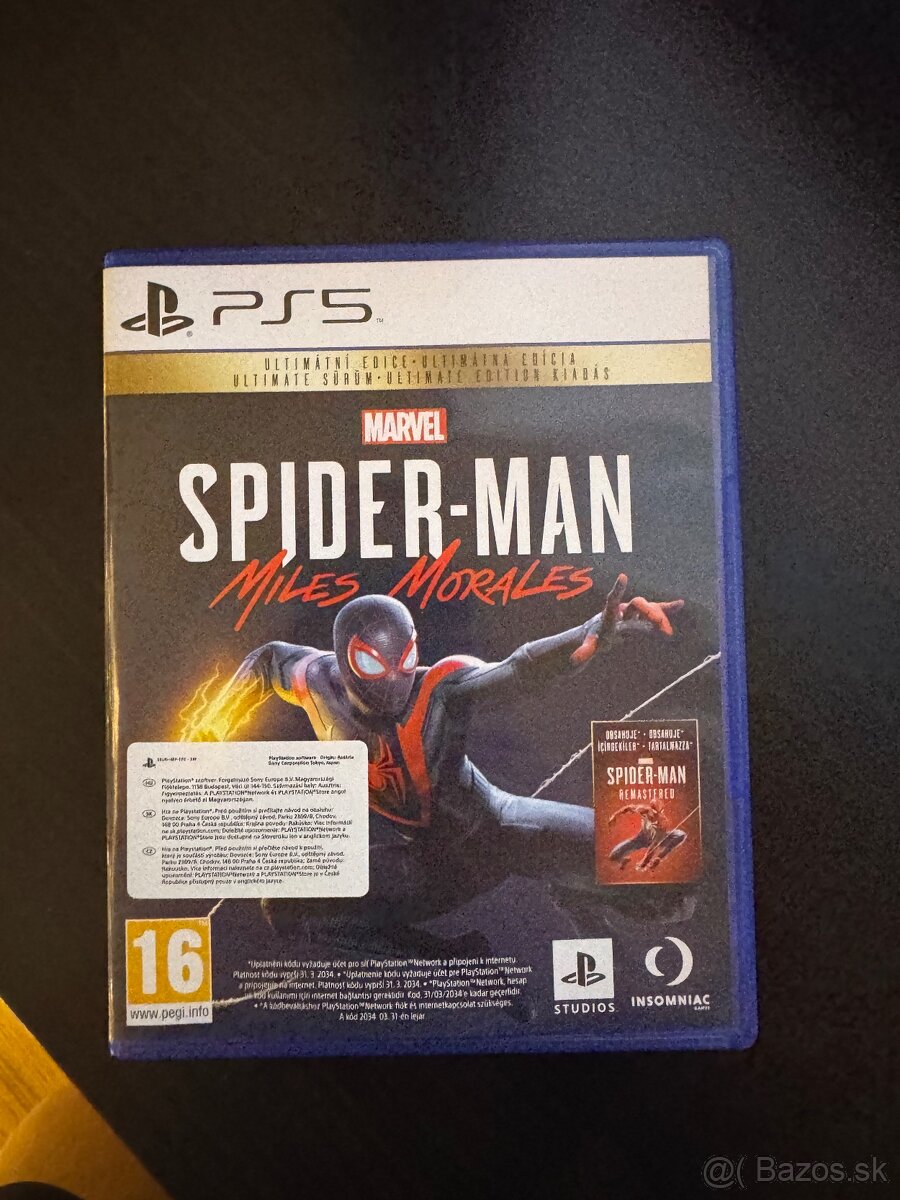 Spider-man Miles Morales PS5