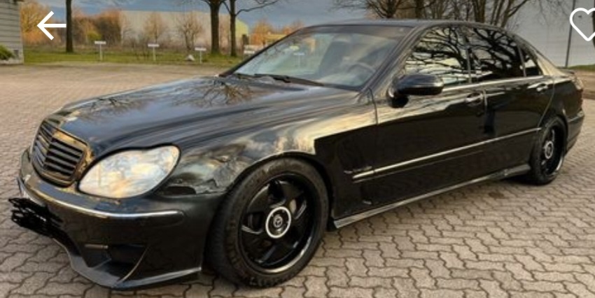 Mercedes W220 S-class Body Kit AMG