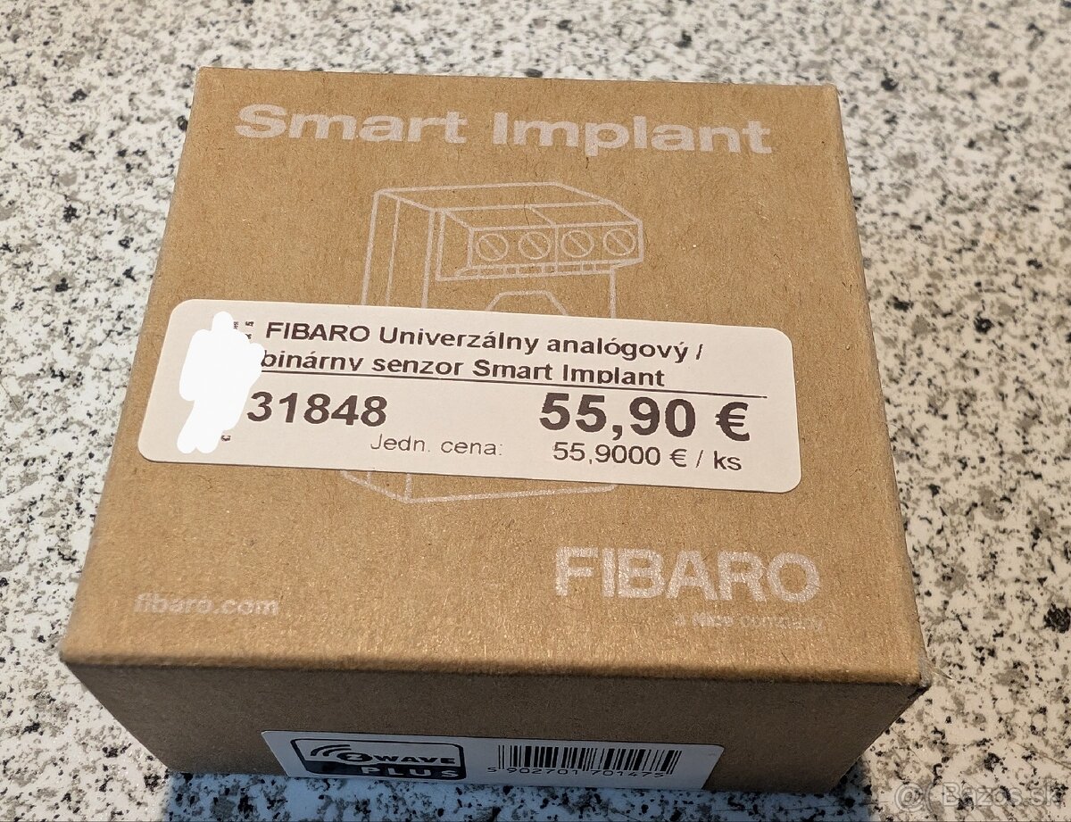 Fibaro smart implant nový