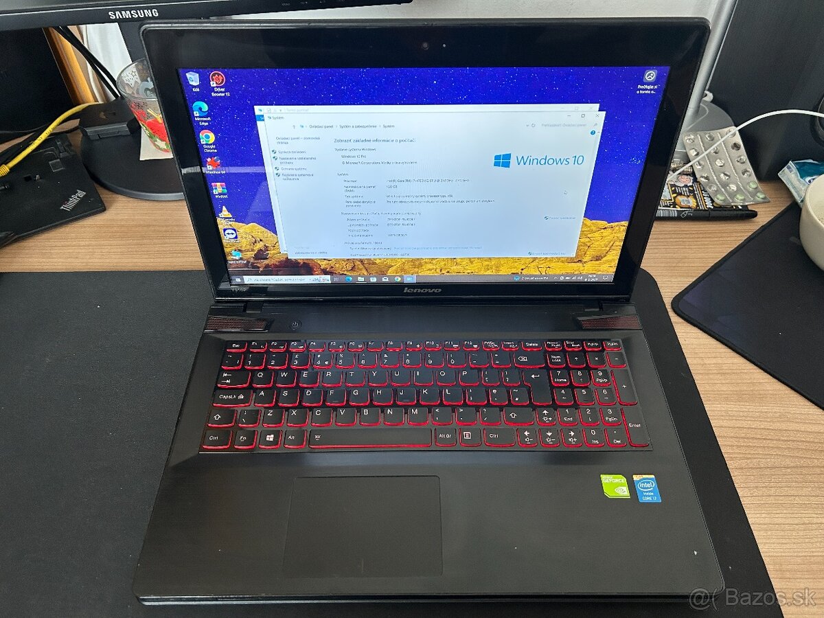 LENOVO Y510P - INTEL i7, 16GB RAM, 240GB SSD, NVIDIA GT