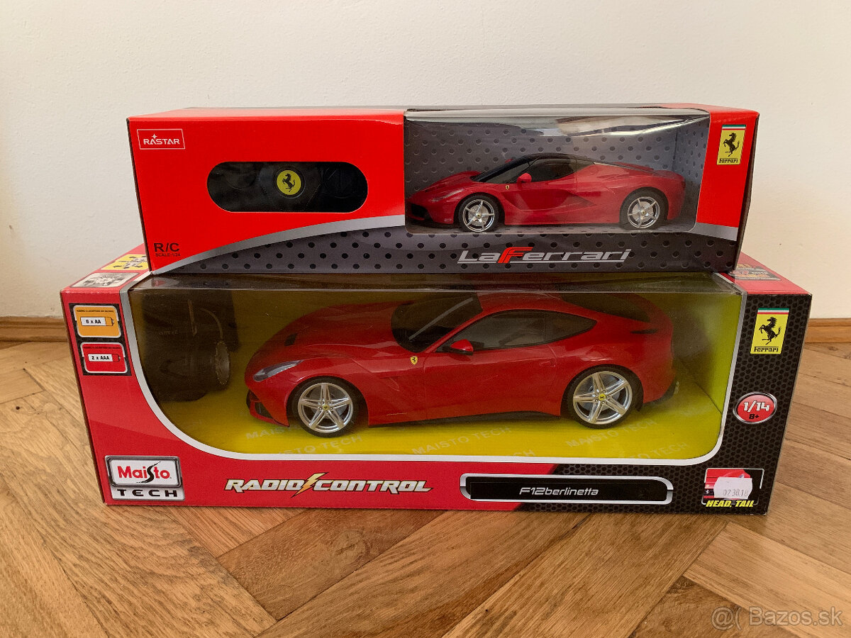 Predám RC modely Ferrari LaFerrari a Ferrari F12 Berlinetta