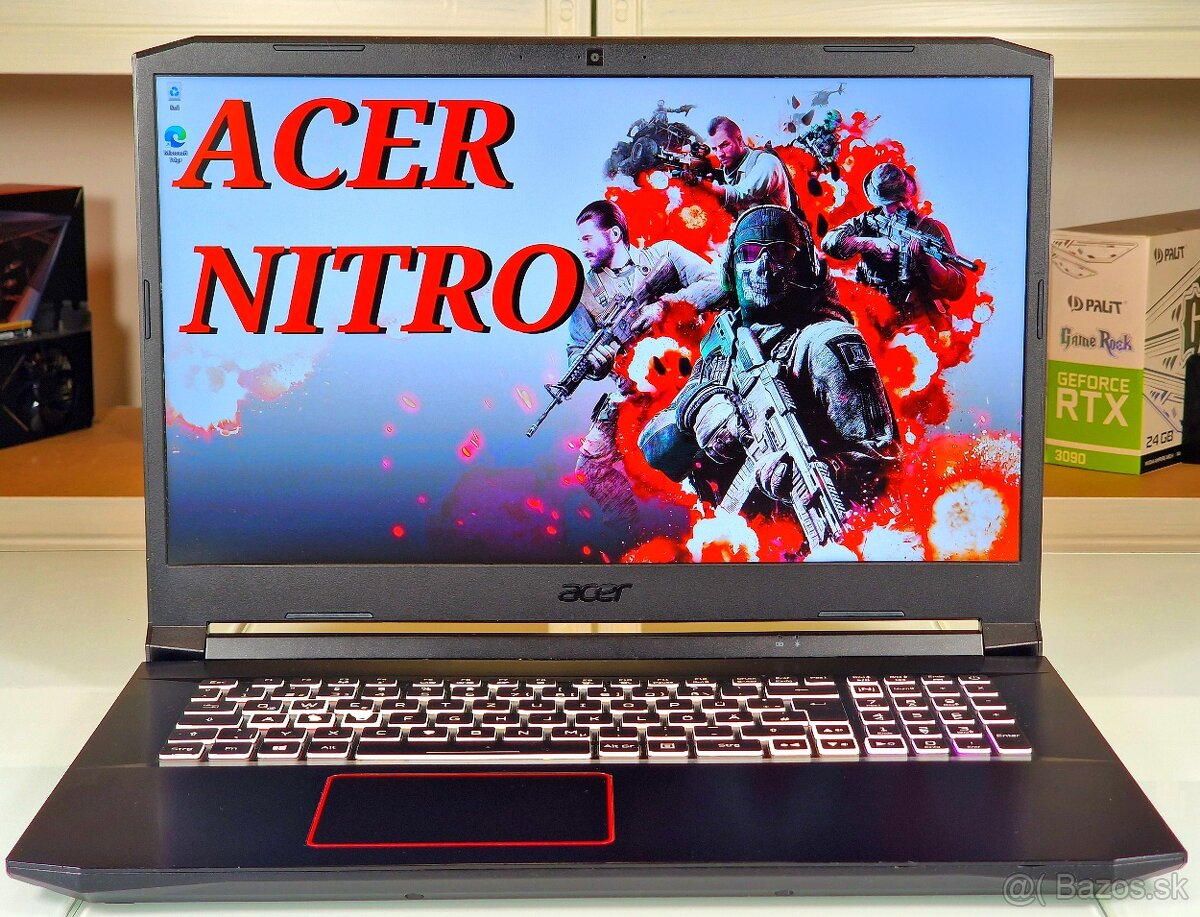 Herný notebook ACER NITRO | i7-11800H | RTX 3070 8GB | 16GB