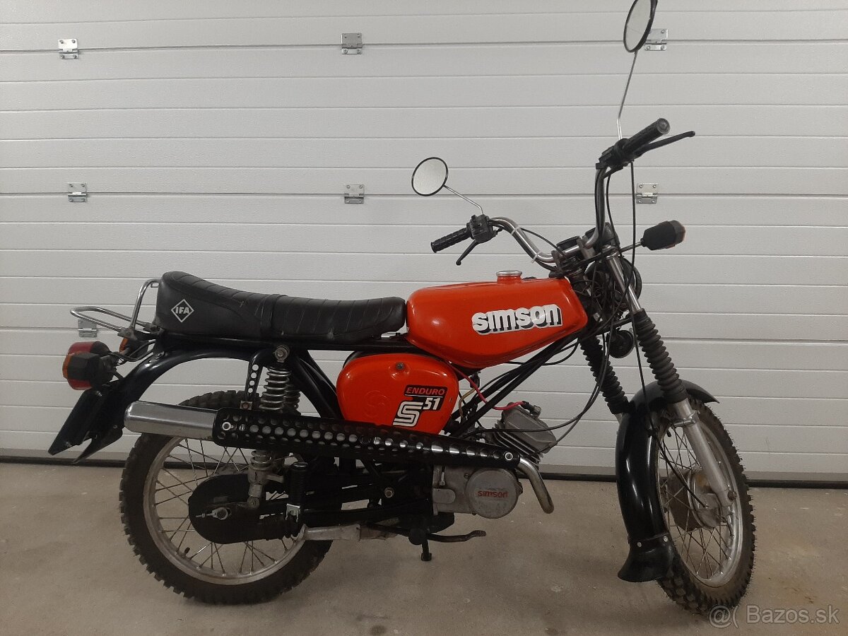 Simson S51 enduro