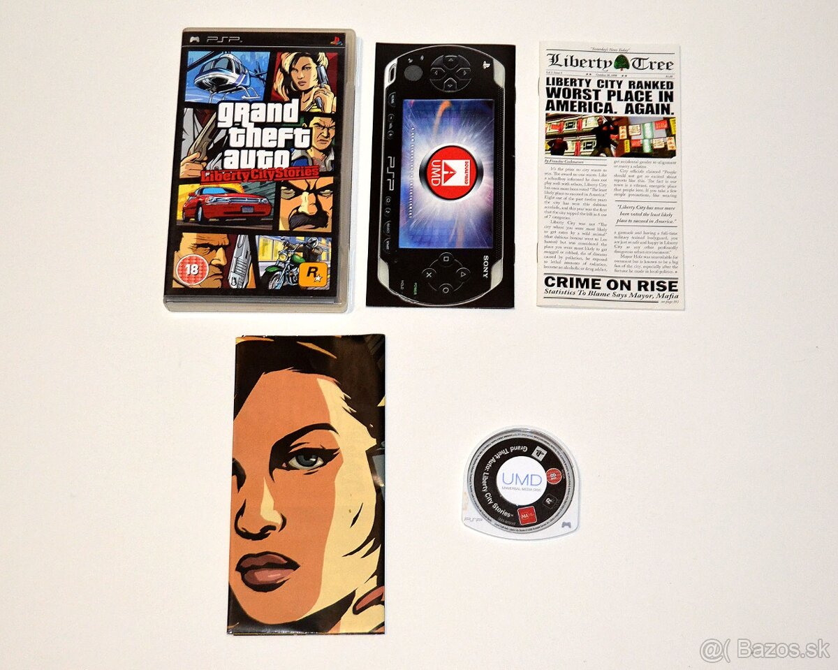 Grand Theft Auto Liberty City Stories pre Sony PSP