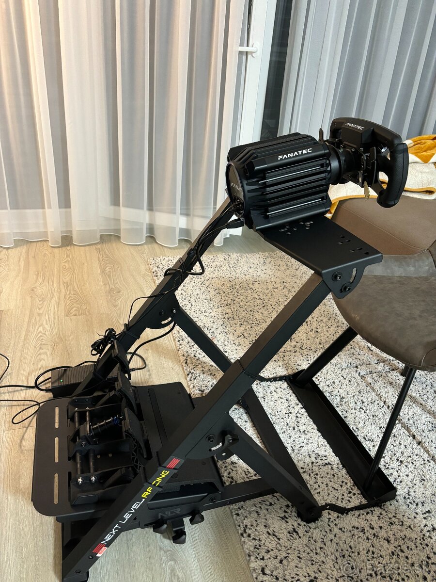 FANATEC cDD+ sim racing setup + Next level wheel stand 2.0