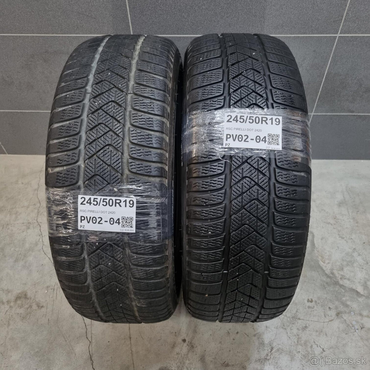 Zimné pneumatiky 245/50 R19 RSC PIRELLI DOT2420