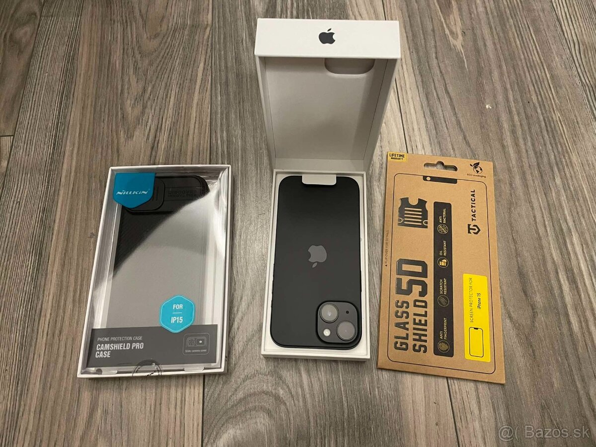 Predám úplne nový Iphone 15 black 128GB