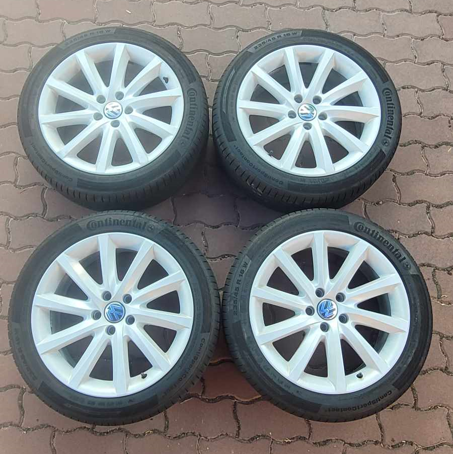 R18 / 5x112 Volkswagen hlinikové disky - letná sada