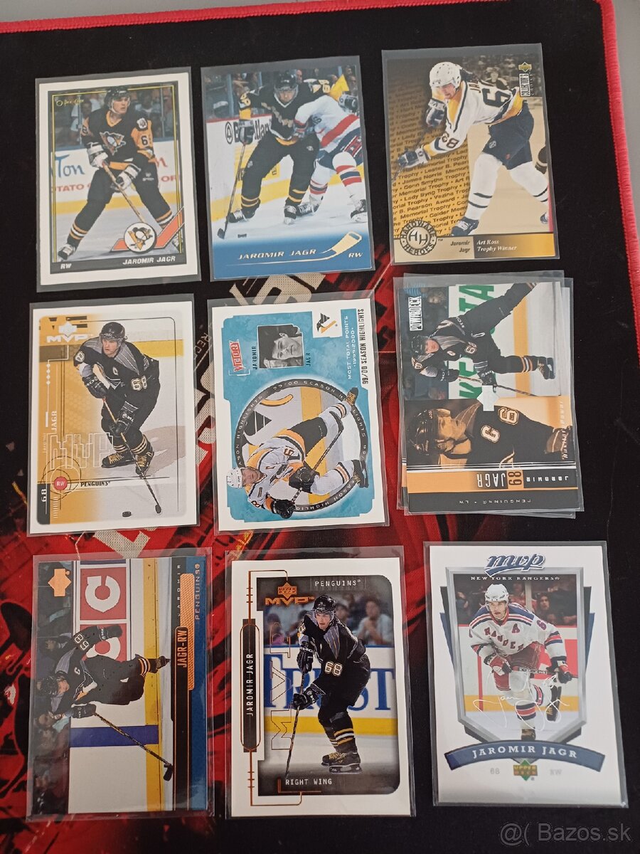 Hokejove karty / kartičky Jagr LOT 3