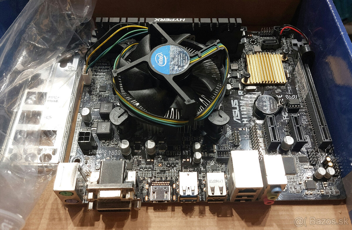 ASUS H110M-R Intel I3-7100 a 8GB RAM