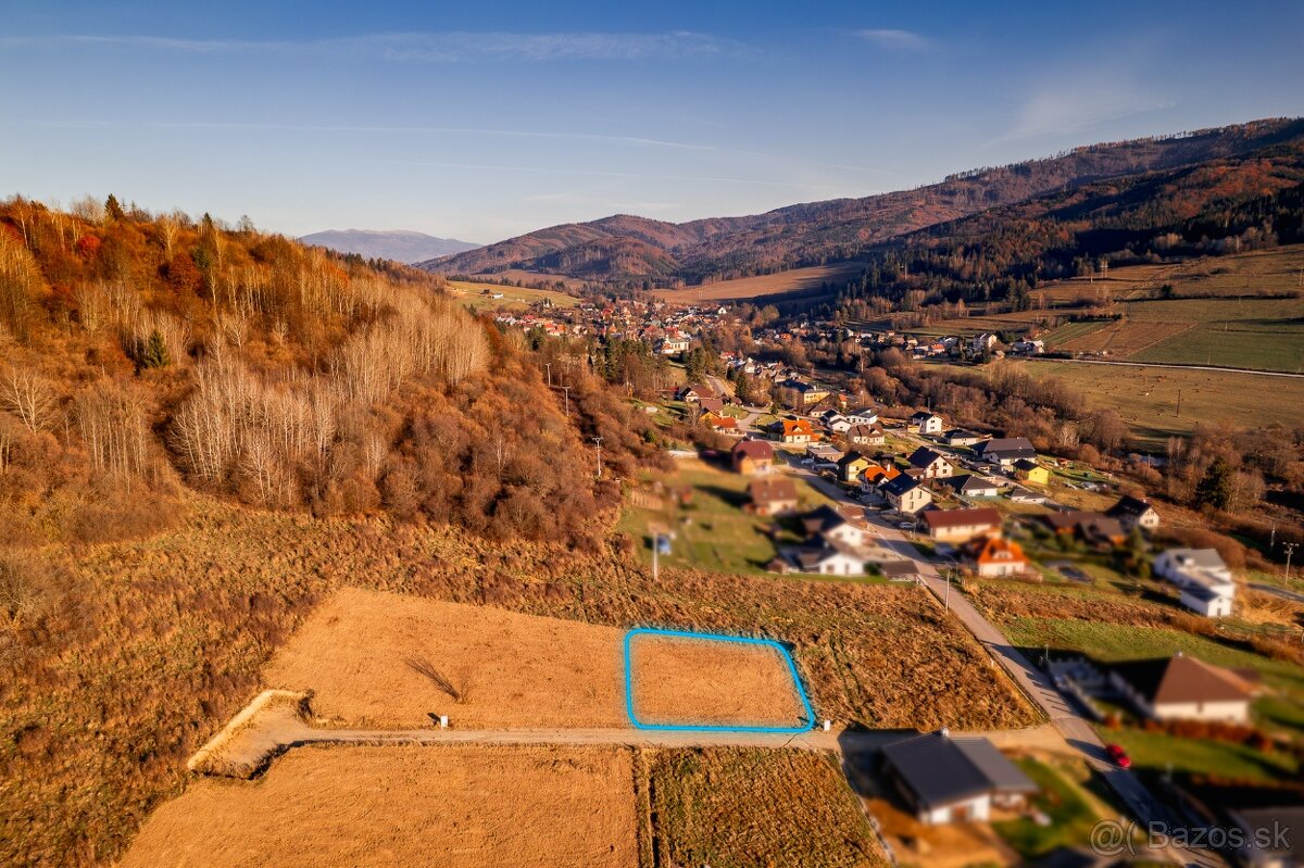 Stavebný pozemok v lukratívnej časti obce Beňuš