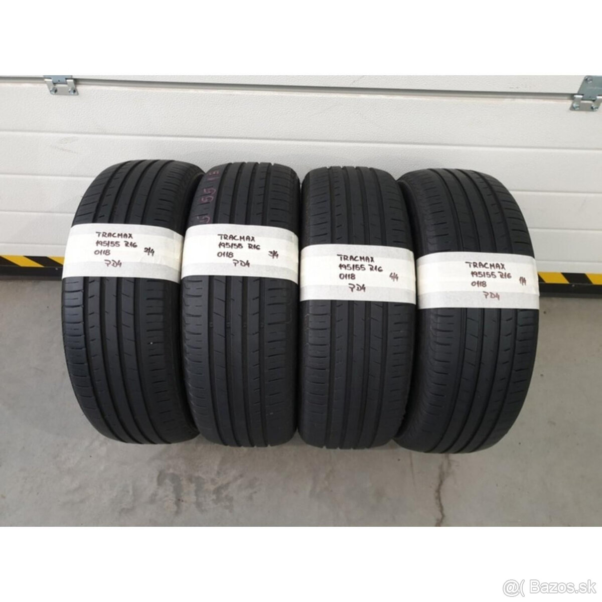 Letné pneumatiky 195/55 R16 TRACMAX DOT0118