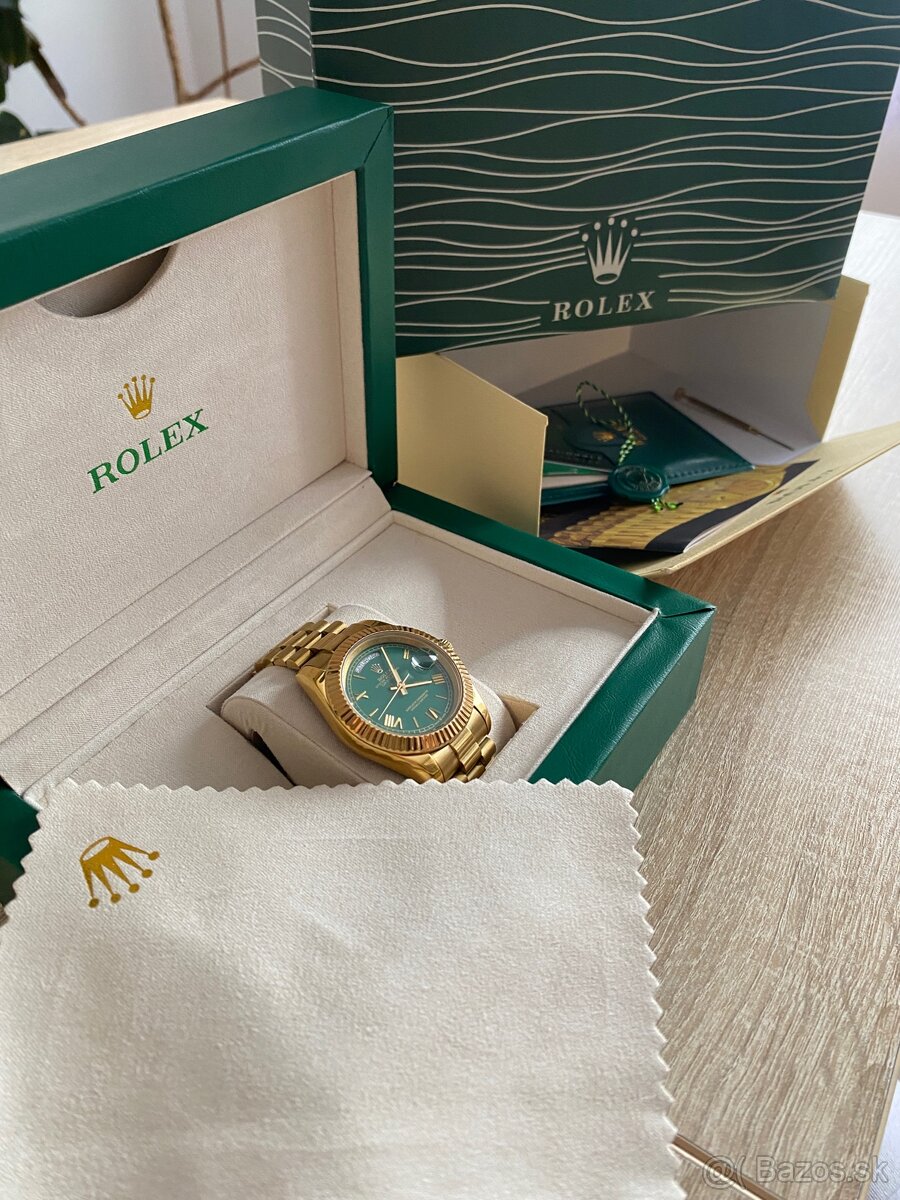 Rolex Day-Date 40 Green Dial