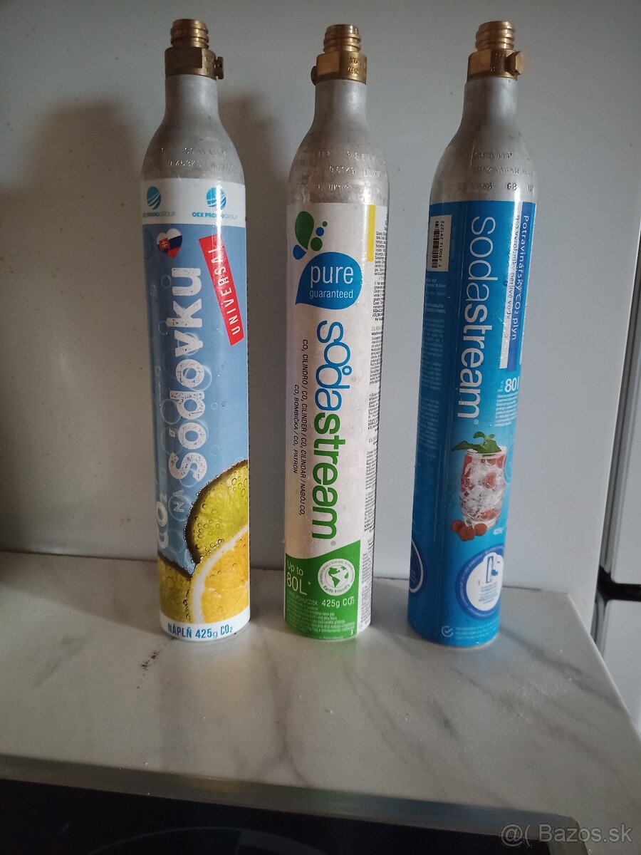 SodaStream bombičky naplnene