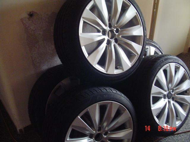 r18 5x112 8,5j et45 sada z pneu 5xdisk origo audi ATS