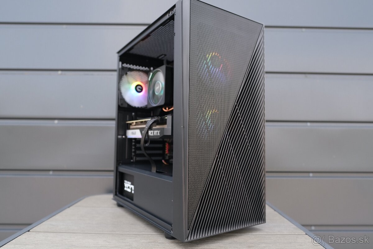 Herný PC, Ryzen 7 5800X, RTX 3070, RAM 16GB, SSD, 24m