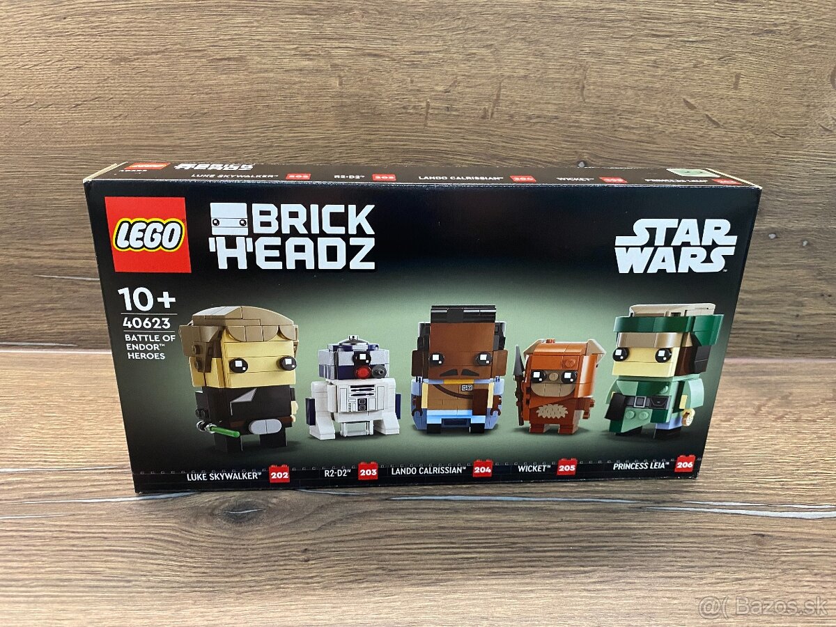 LEGO 40623 BrickHeadz Hrdinovia bitky o planétu Endor™