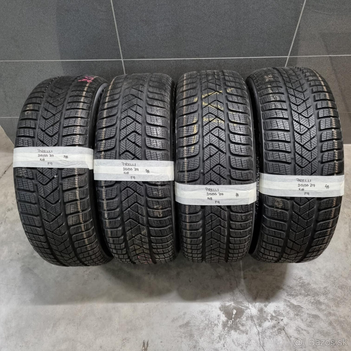 Zimné pneumatiky 215/55 R17 PIRELLI DOT1418