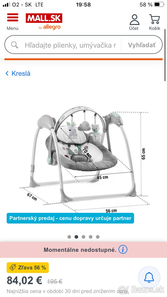 Elektricka hojdačka