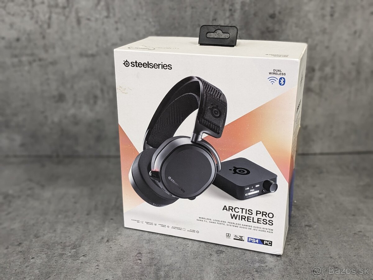 Steelseries Arctis Pro Wireless - herné slúchadlá