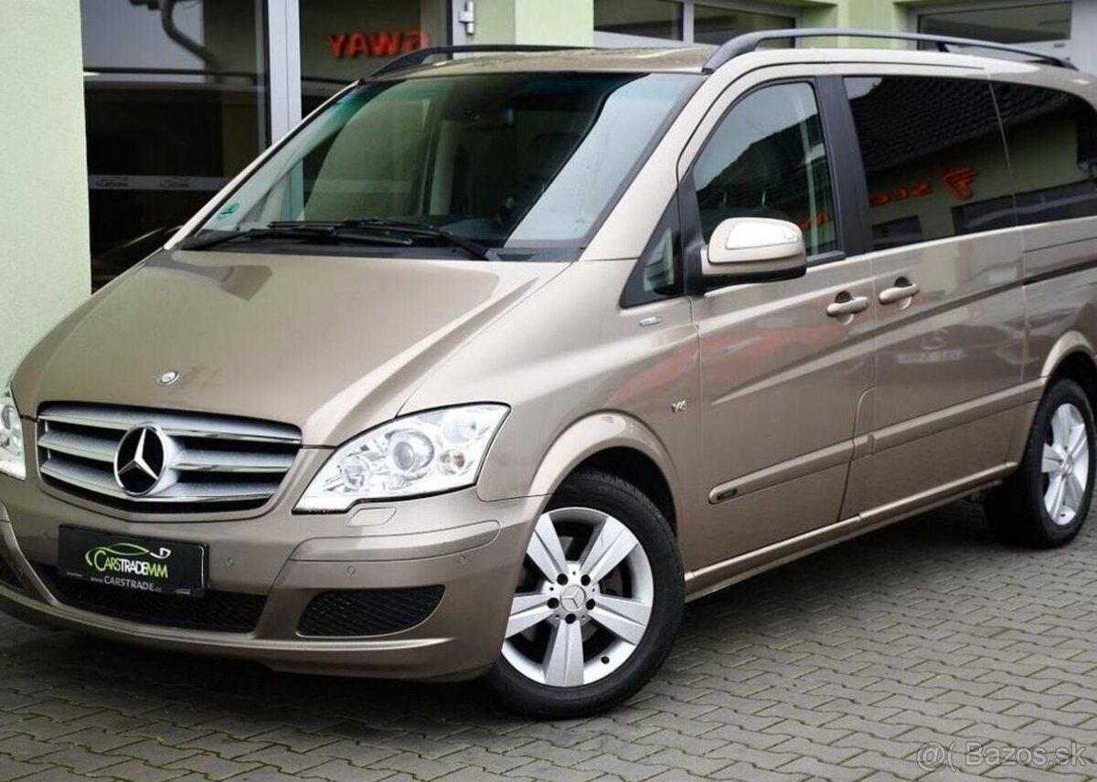 Mercedes-Benz Viano CDI30 V6 NAV KAMERA SERVKNÍŽKA 165 kw