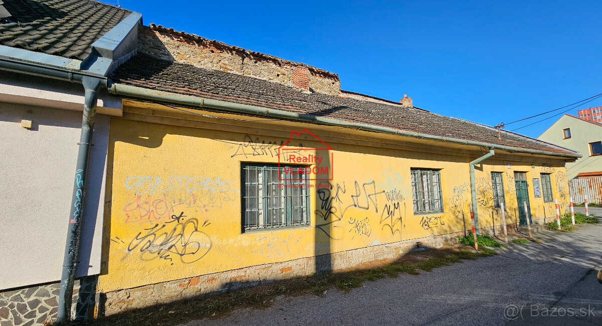 ➡️ Rodinný dom so záhradou na Baštovej ulici v Prešove.