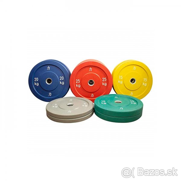 Strengthshop - Riot Bumper plates - farebné - od 14.4.