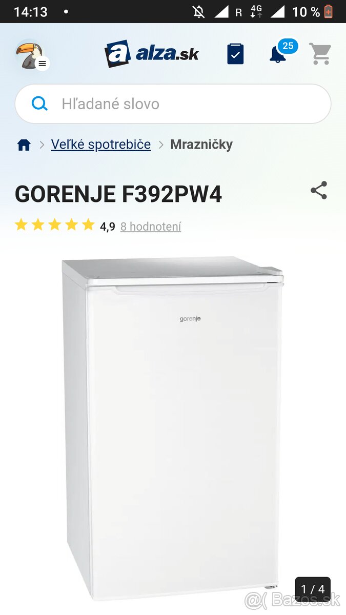 Mraznička malá Gorenje