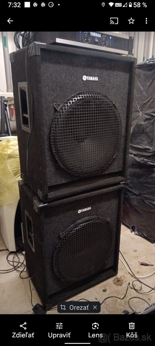 2x Subwoofer 18 palcov 2x1000 wat