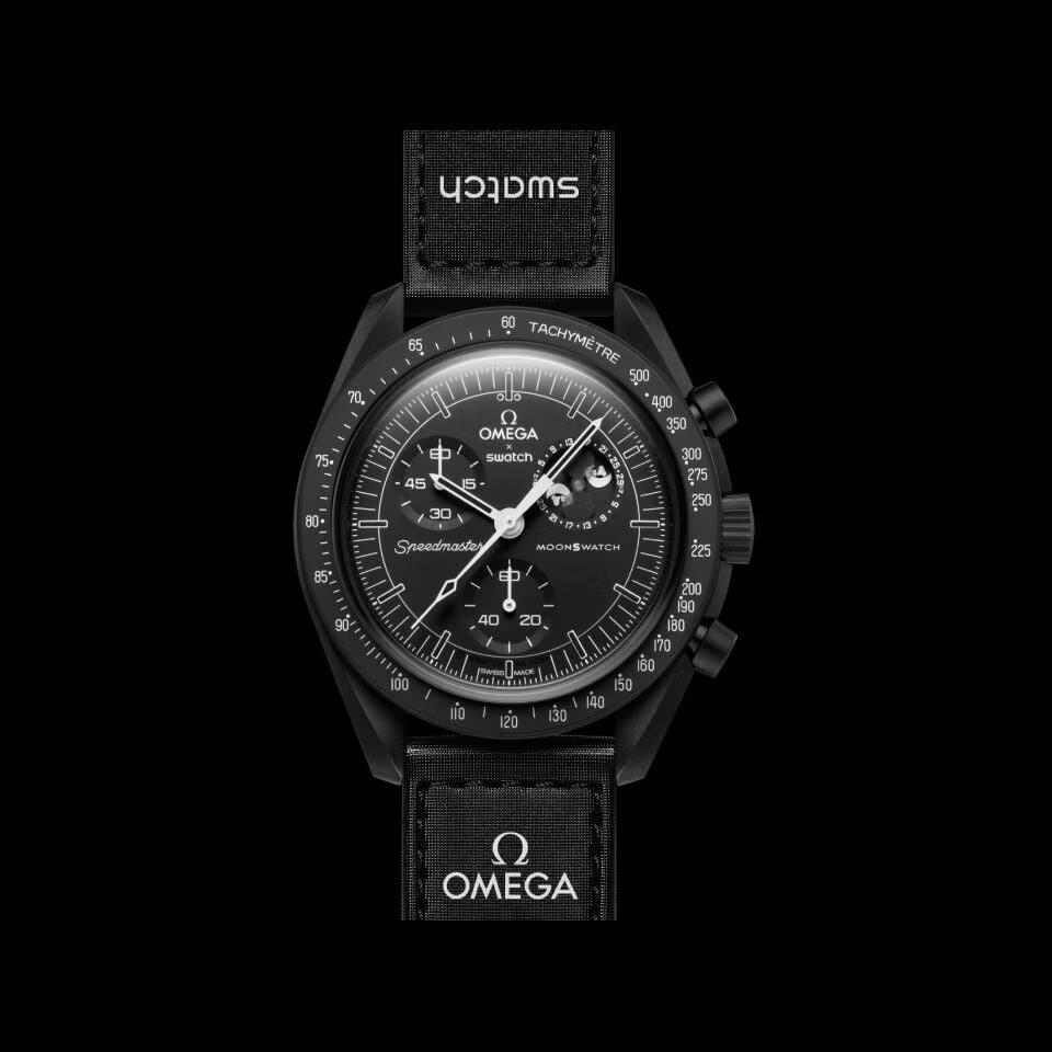 Predam Omega X Swatch MISSION TO THE MOONPHASE - NEW MOON