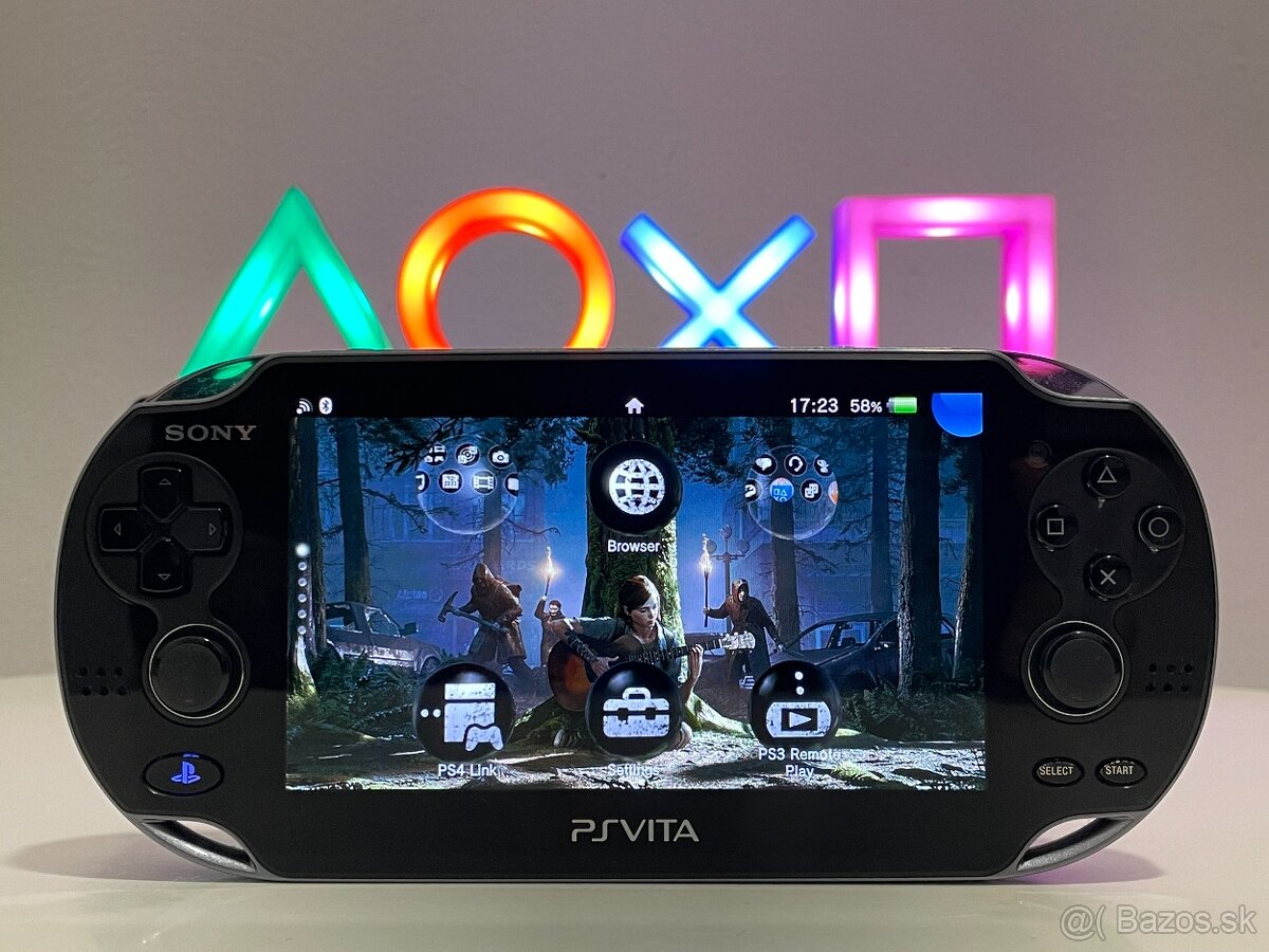 PlayStation Vita Crystal Black OLED 256 GB 5000 hier