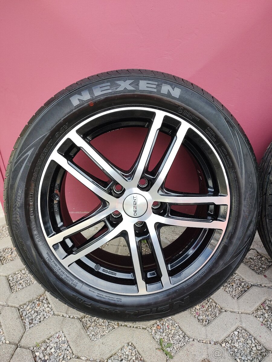 Letná sadá  Škoda ,VW, Seat, Audi 5x112 215/55R17