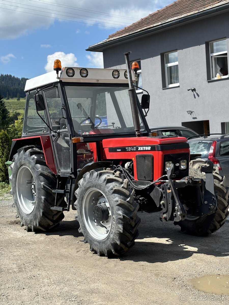 Zetor 7340 TURBO, pvh, predná čelná hydraulika