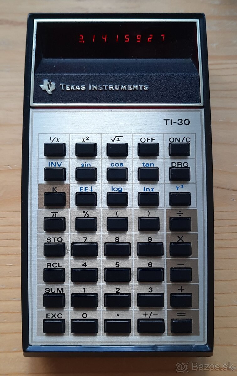 Kalkulátor Texas Instruments TI-30