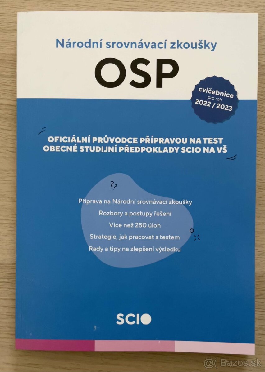 SCIO -> OSP  + 42 testov | ZSV + 29 testov