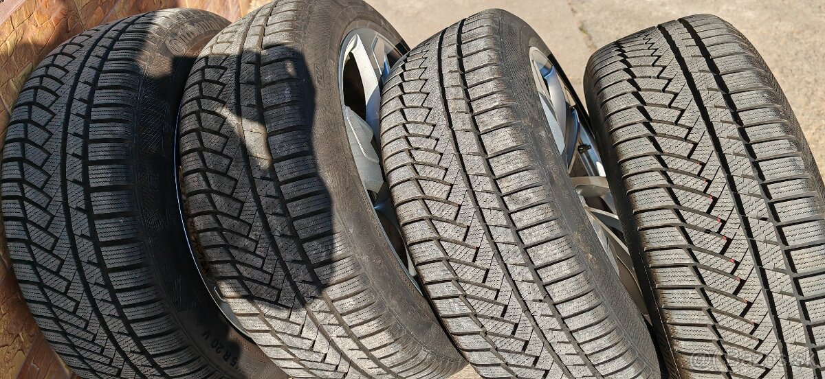 255/45 R20 zimné pneumatiky Continental