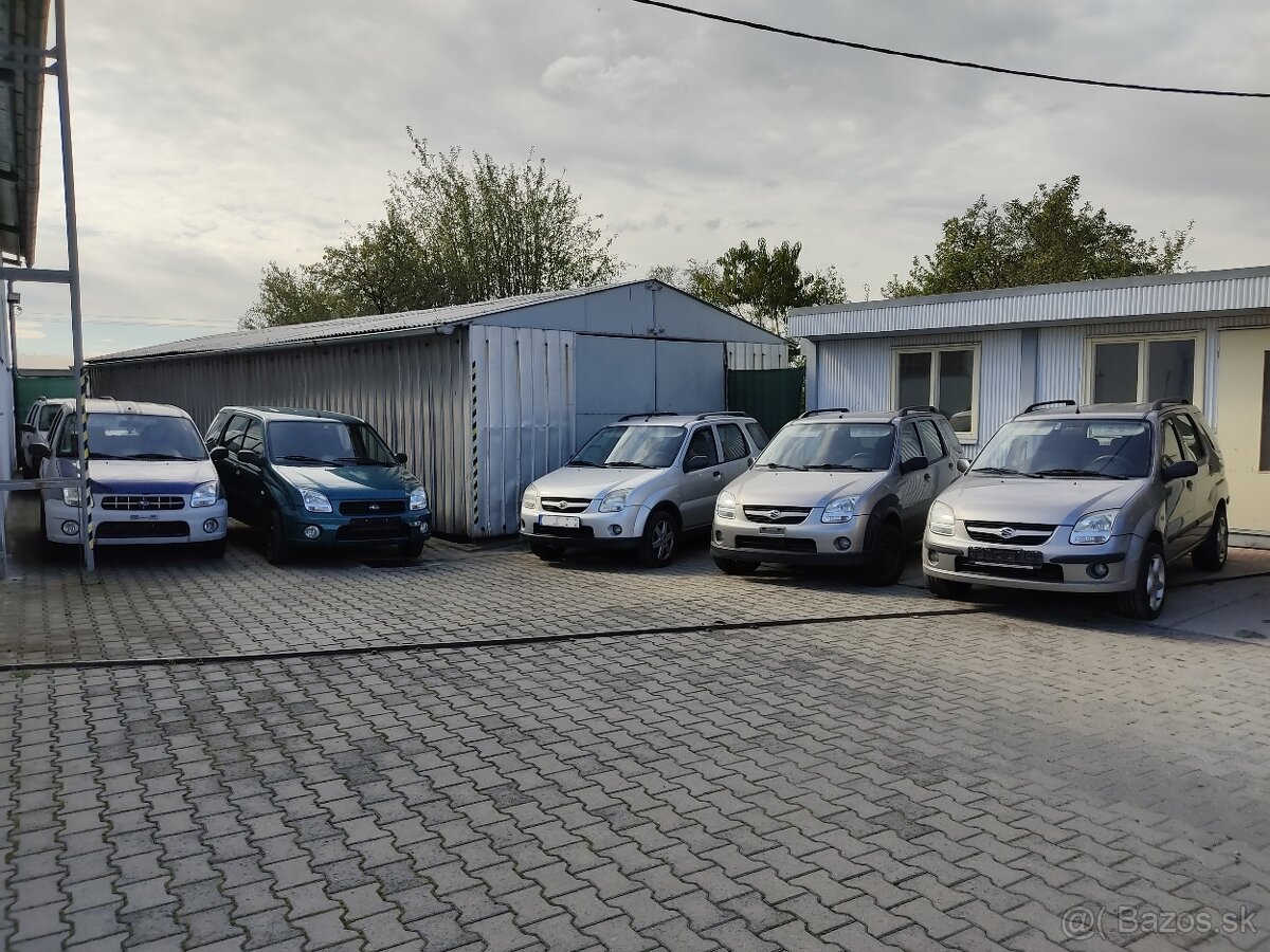 Suzuki Ignis, Subaru Justy G3X, Suzuki Wagon R+