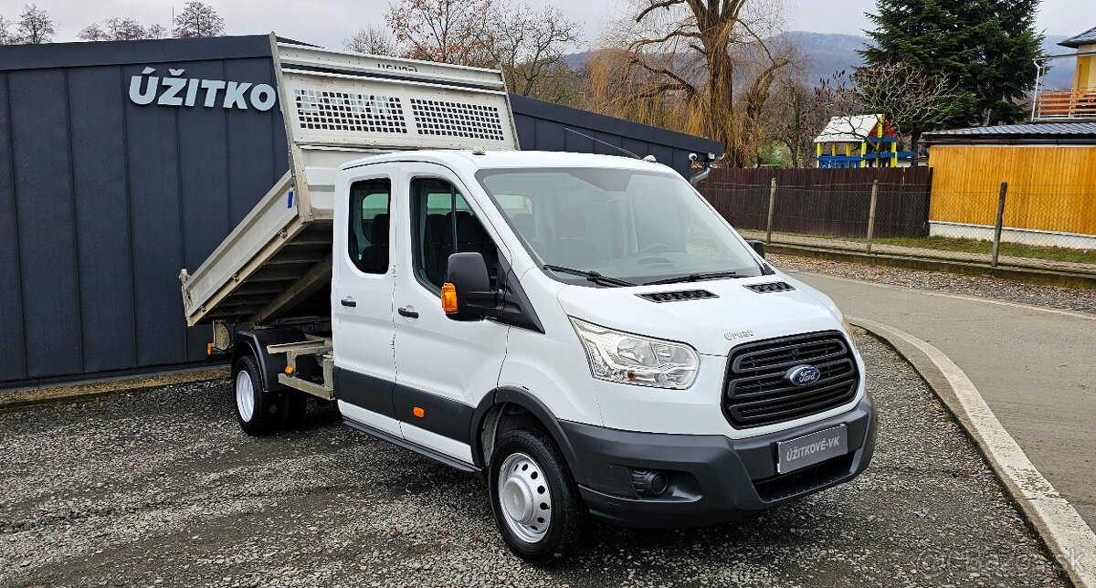 Ford Transit 2.2 TDCi 6 Miest Vyklápač Maxi3,5 t Odpočet DPH