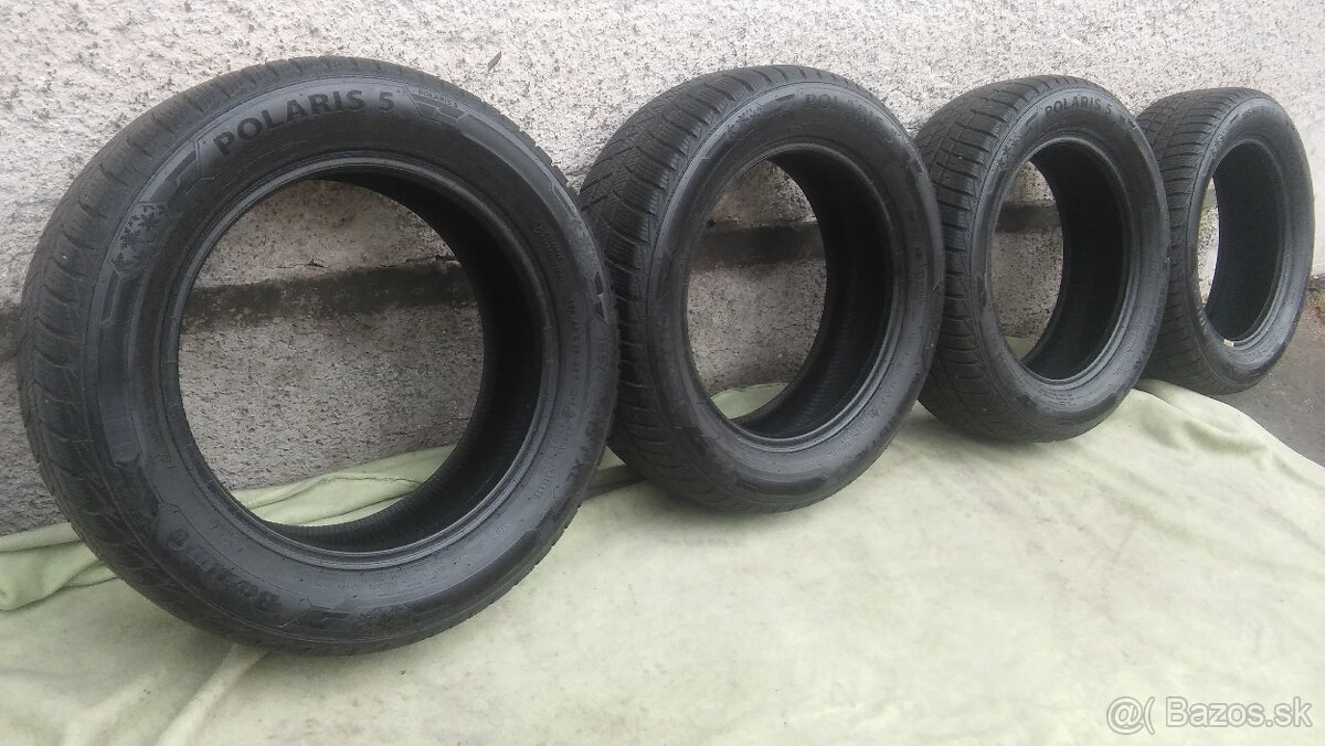 zimné 185/60 r15 XL Barum Polaris 5 - kúpa 2023 - 7 mm