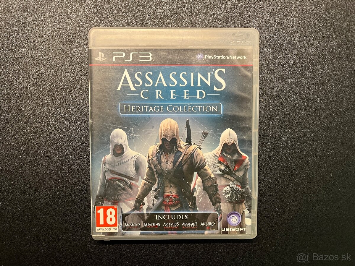 Hra na PS3 - ASSASSIN'S CREED Heritage Collection 5v1