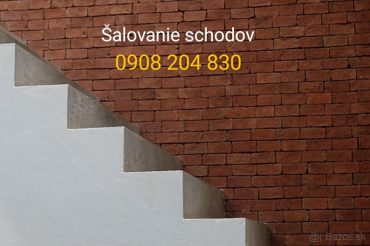 Šalovanie schodov