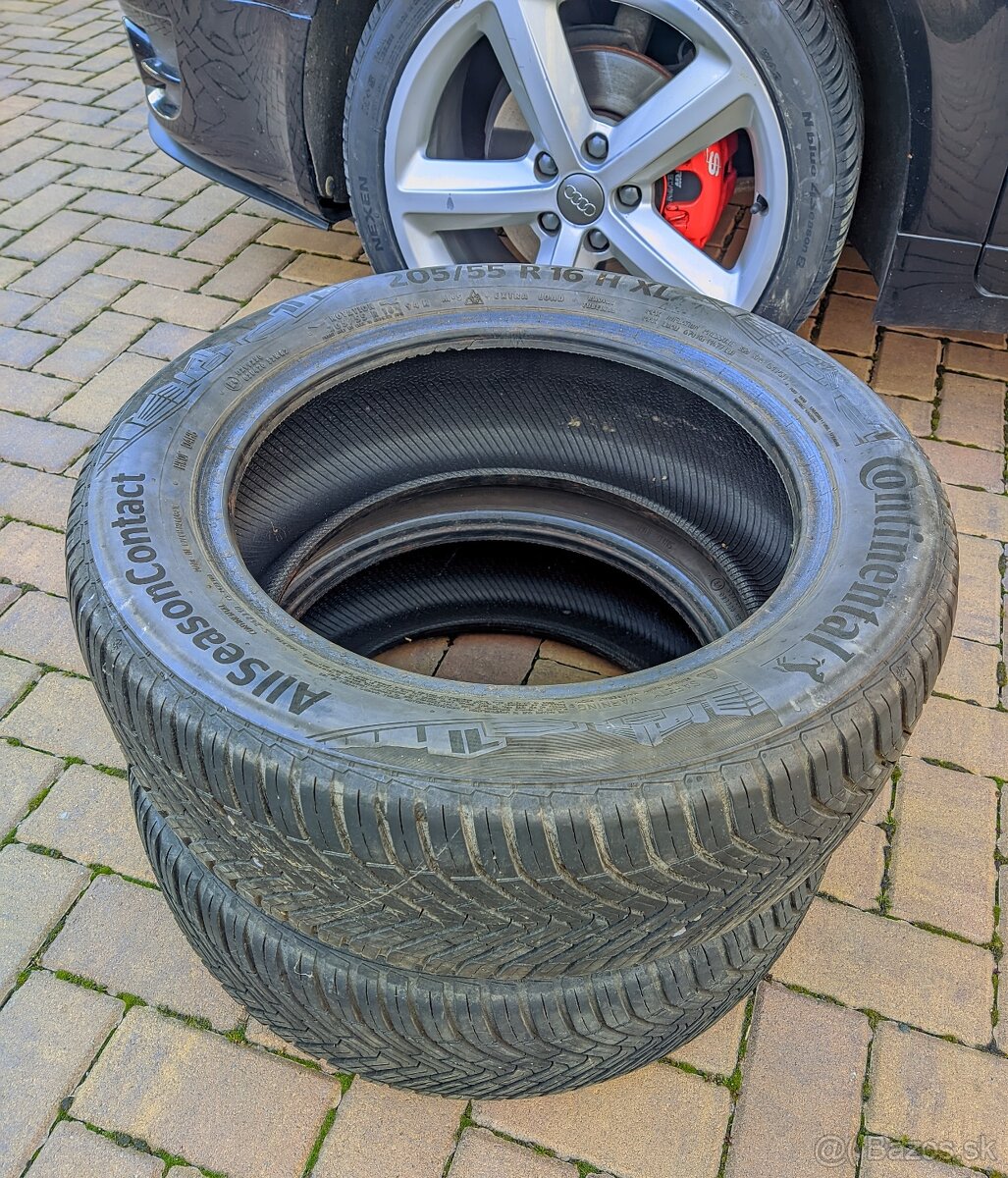 celoročné pneu 205/55  R16  Continental