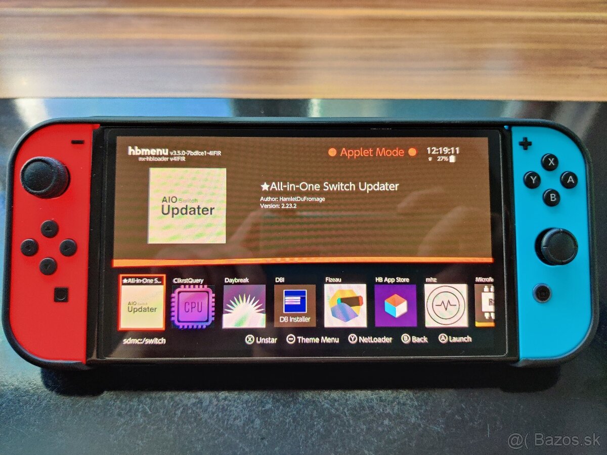 Nintendo switch Oled 256Gb CFW ( Picofly, 4IFIR)