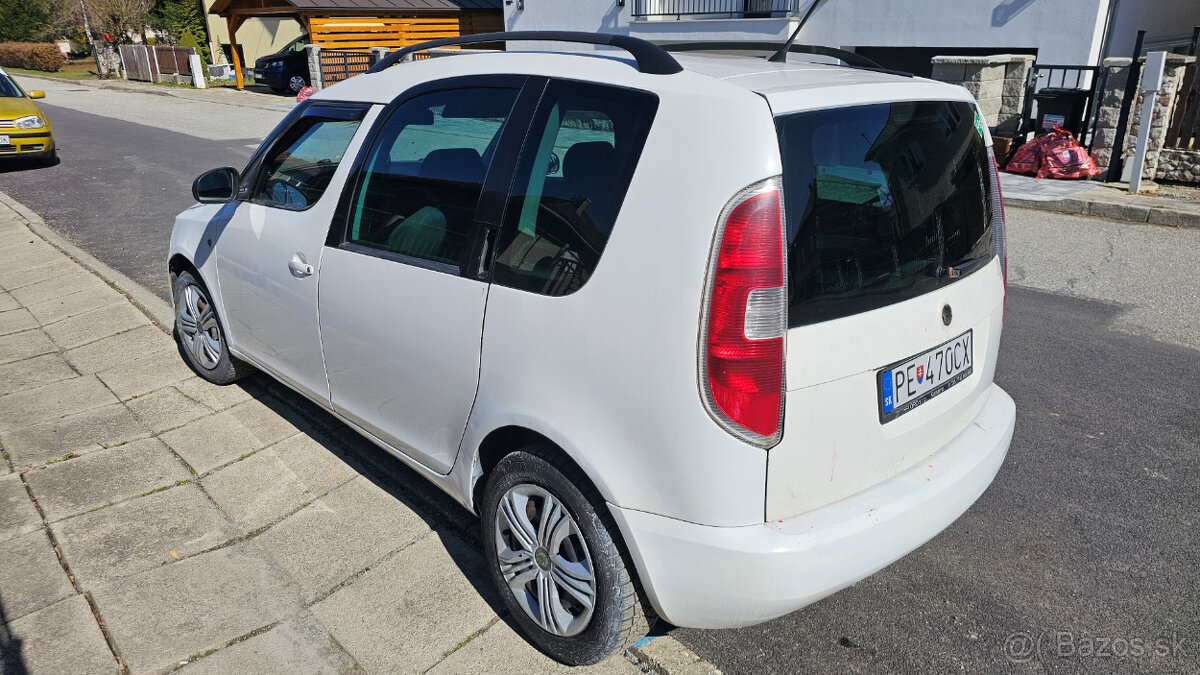 Škoda Roomster 1,4 LPG 2013 - pojazdné, čítaj text