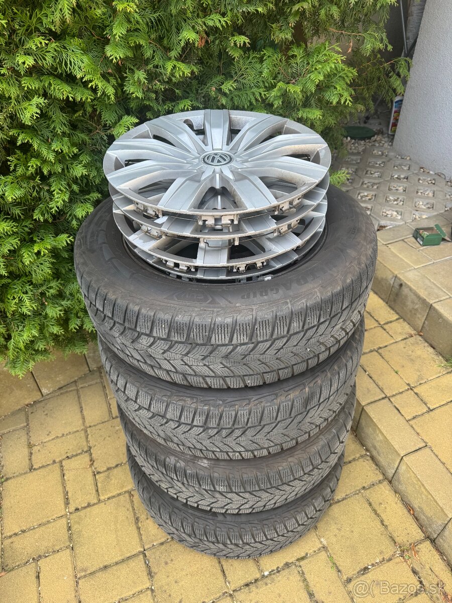 Zimná sada originál  Tiguan Goodyear 215/65r17