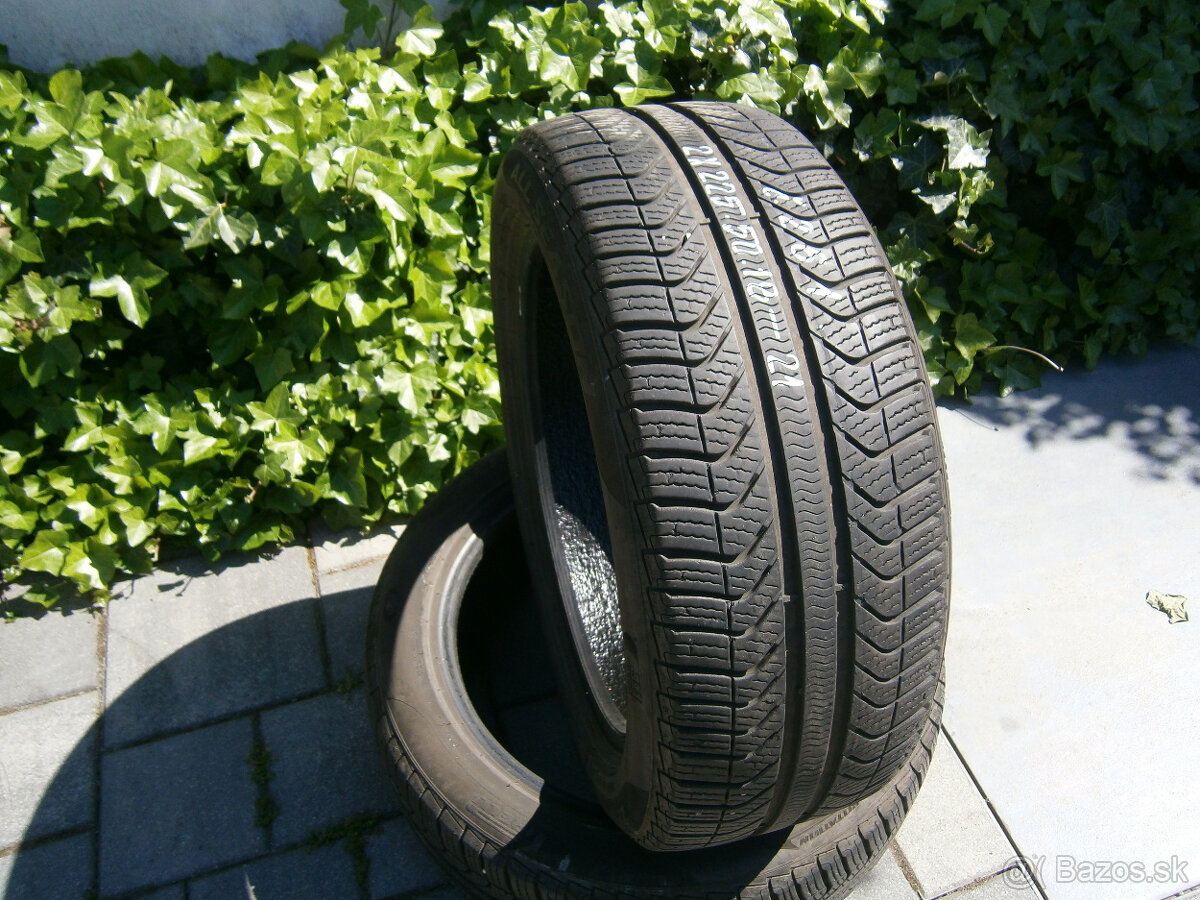 Predám 2x celoročné pneu Pirelli 225/50 R18 99WXL