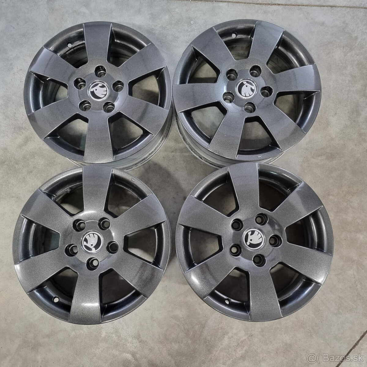 Originál ŠKODA DEIMOS disky 5x112 R15 ET47