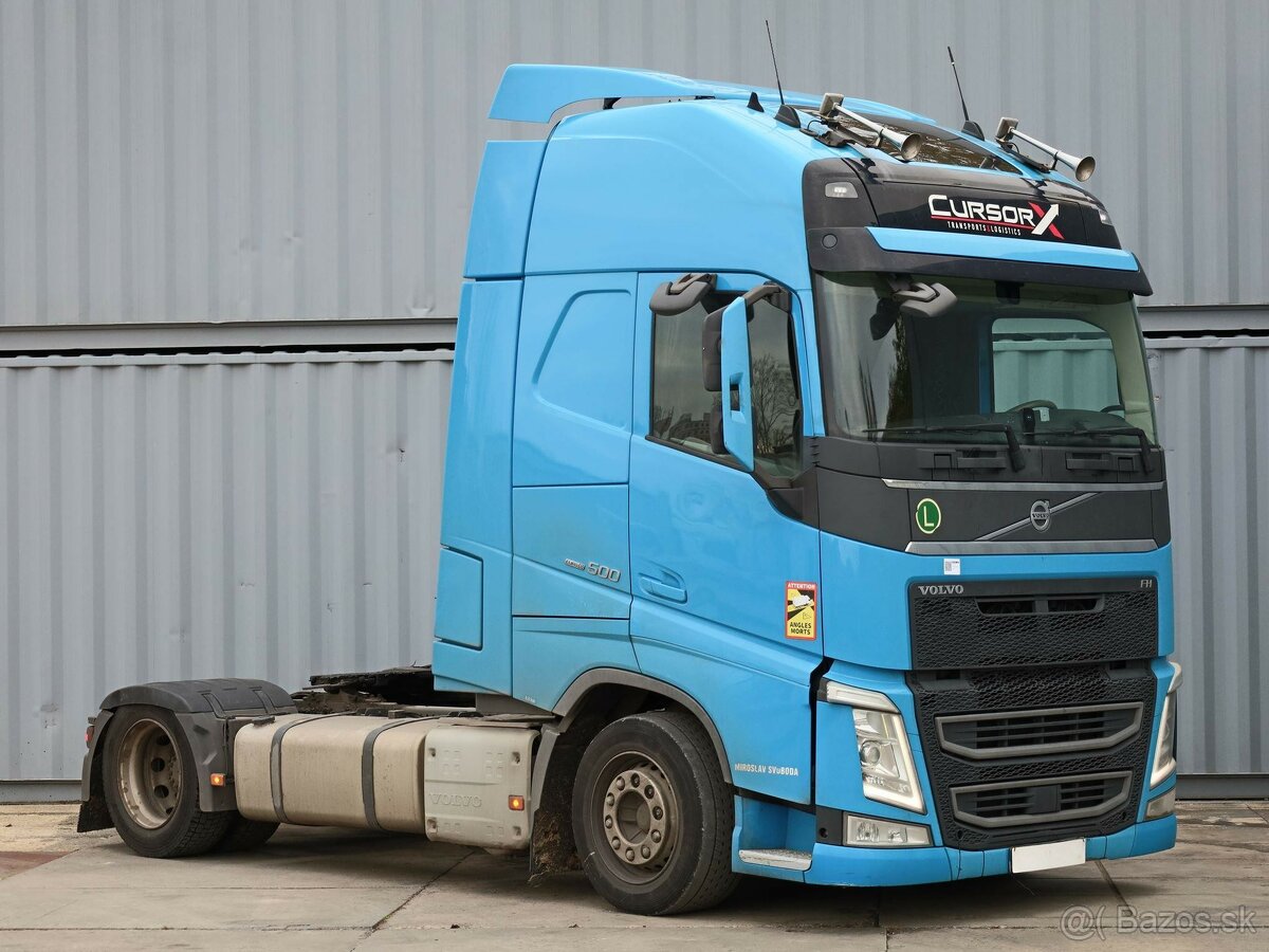 Volvo FH 500, LOW DECK, EURO 6, NEZÁVISLÁ KLIMATIZACE, AUTOM