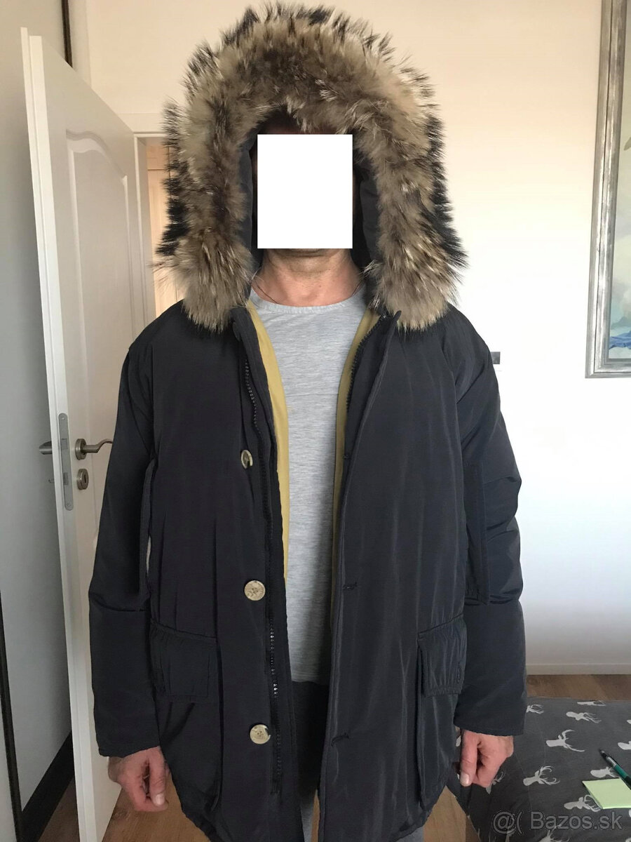 WOOLRICH -Panska páperová parka Regular Fit LEN  310€